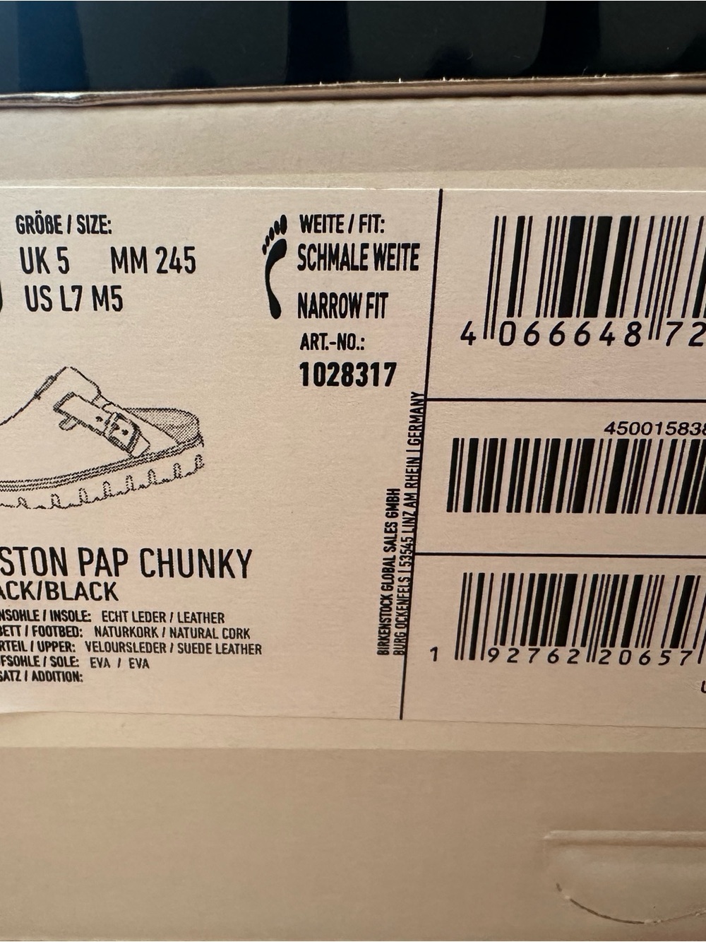 Papillio By Birkenstock Boston Chunky Clogs Women Size 7-7.5 EU 38 - Picture 3 of 3